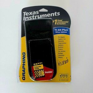 Texas Instruments TI-84 Plus Silver Ed Calculator
